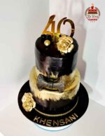 2 Tier Elegant Cakes - Image 4