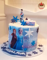 Frozen Character Cake - Image 2