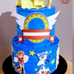 Kids Customised 2 Tier Birthday Cakes