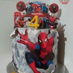 Spiderman Character Cake